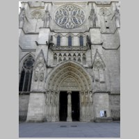 Cathédrale Saint-André de Bordeaux, transept nord, photo GO69, Wikipedia.JPG