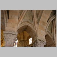 Cathédrale Saint-Mammès de Langres, photo mcid.mcah.columbia.edu, ambulatory, vaults,3.png