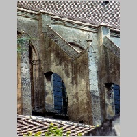Noyon,  Kathedrale, Langhaus, S-Seite, Blick von SW,  Foto Heinz Theuerkauf.jpg