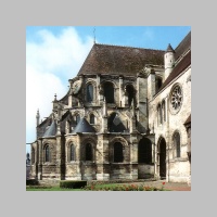 Noyon, Kathedrale, Chor, Blick von N, Foto Heinz Theuerkauf_ShiftN.jpg