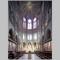 Paris, Cathédrale, photo mcid.mcah.columbia.edu, chevet looking east.png