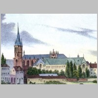 Saint Denis, around 1830. Artist C. Studer (Detail).jpg
