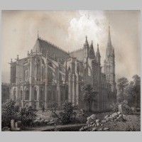 Saint-Denis, Scan partiel par Felix Potuit d'une lithographie de Felix Benoist (1818-1896), Wikipedia.jpg