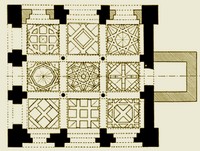 Planta actual del edificio del siglo X según Discover Islamic Art: www.museumwnf.org